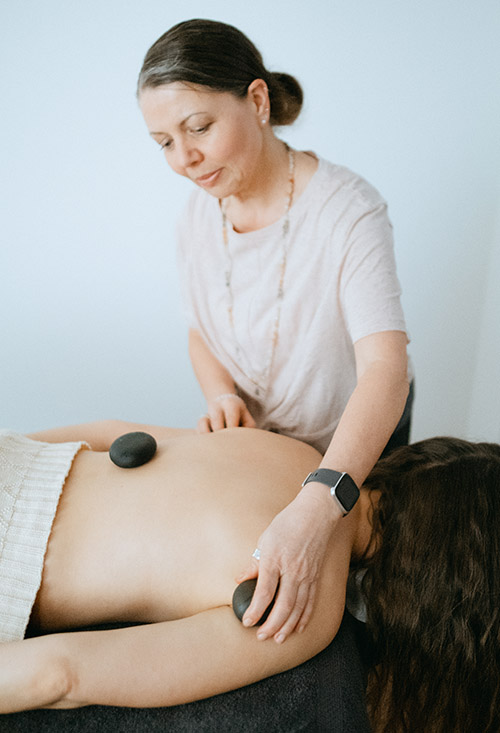 wellness massage mit Andrea-Lorene Hänssler